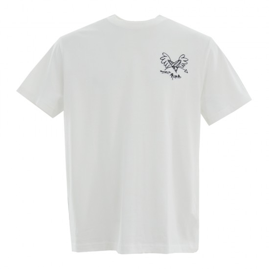 Puma Ανδρικό Λευκό T-shirt