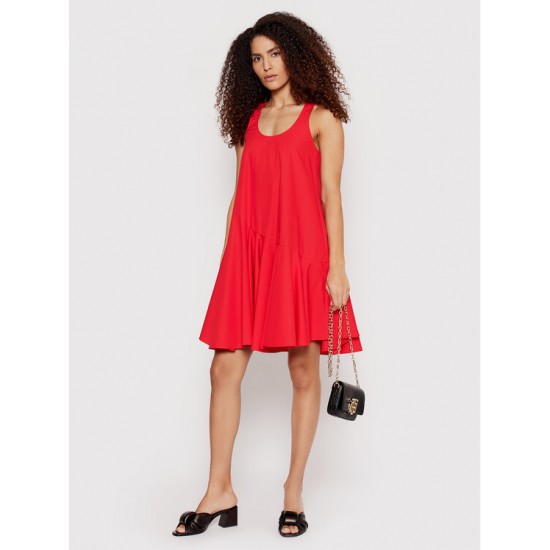 Armani Exchange Γυναικείο Κόκκινο Φόρεμα 3LYA19YNWQZ