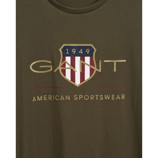 Gant Ανδρική Μπλούζα Logo 2003099