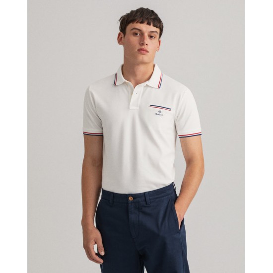 Gant Ανδρικό Polo Μπλουζάκι 2052002