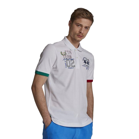 La Martina Ανδρική Κοντομάνικη Μπλούζα Polo TMP335