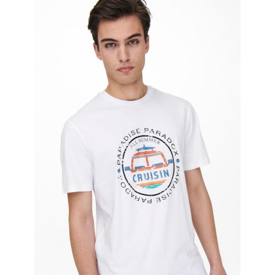Only & Sons Αντρικό T-Shirt 22021778
