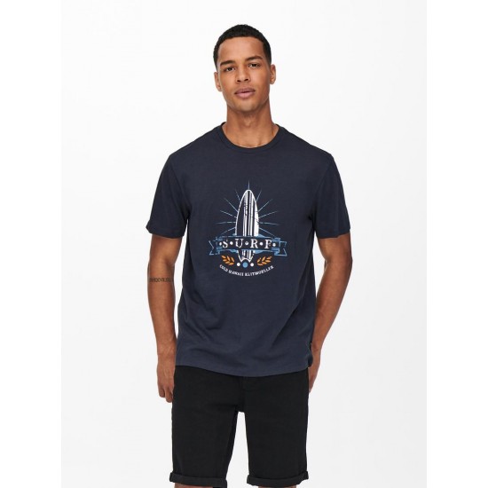 Only & Sons Αντρικό T-Shirt 22021778