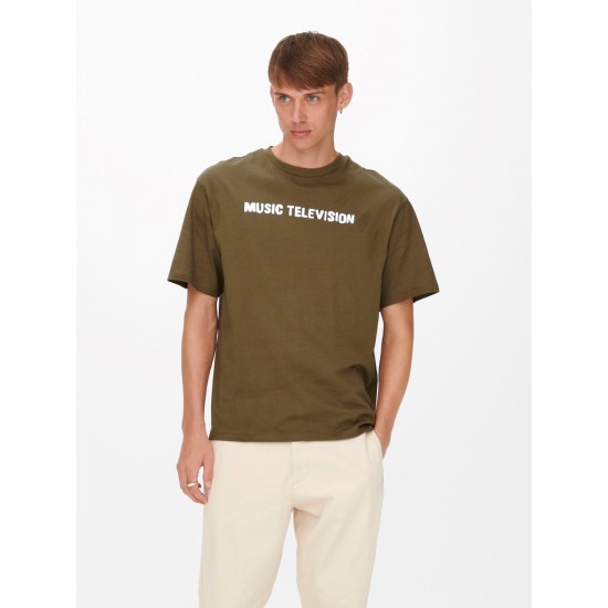 Only & Sons Ανδρικό T-Shirt MTV 22022779
