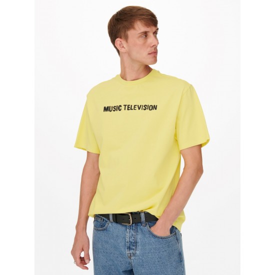 Only & Sons Ανδρικό T-Shirt MTV 22022779