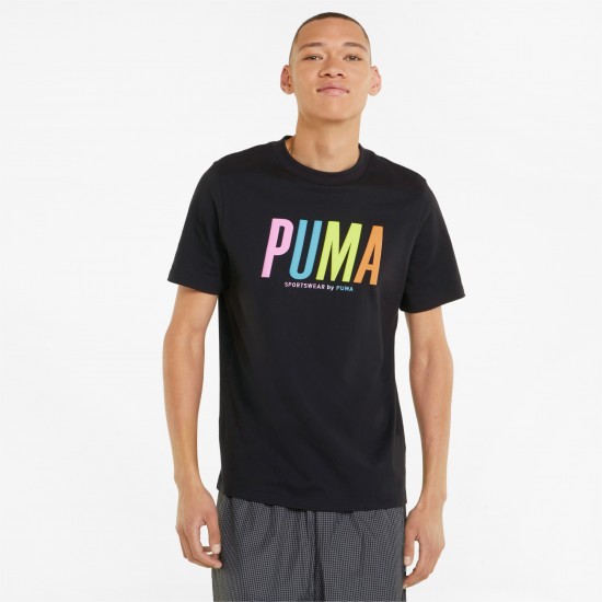 Puma Ανδρικό T-Shirt SWxP Graphic Tee