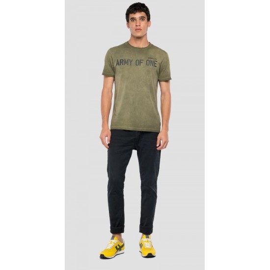 Replay Ανδρική Κοντομάνικη Μπλούζα Μ6017.000.22658F