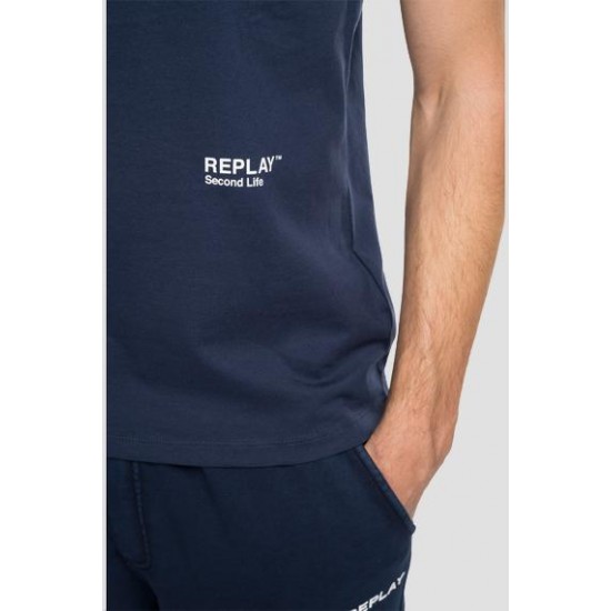 Replay Ανδρικό Κοντομάνικο Μπλουζάκι M6039.000.23188P