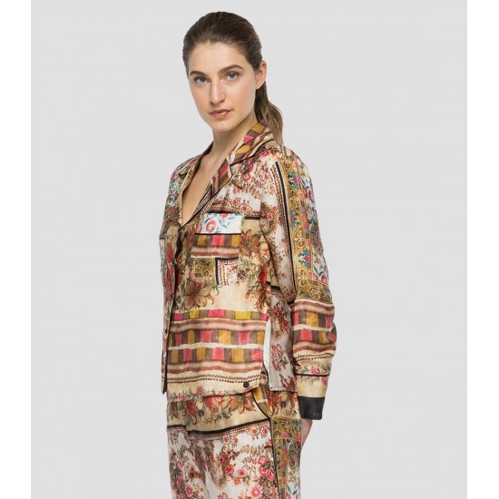 Replay Γυναικείο Πουκάμισο W2081.000.73622