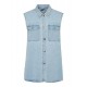 Vero Moda Γυναικείο Denim Γιλέκο 10264828
