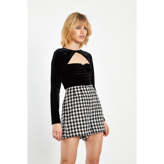 Glamorous Γυναικείο Σορτς Tweed CK6801