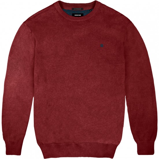 Rebase Ανδρικό Πουλόβερ RKNIT-70A Plus Size