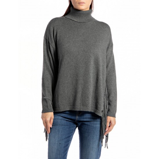 Replay Γυναικείο Πλεκτό Ζιβάγκο DK1462.000.G23138B