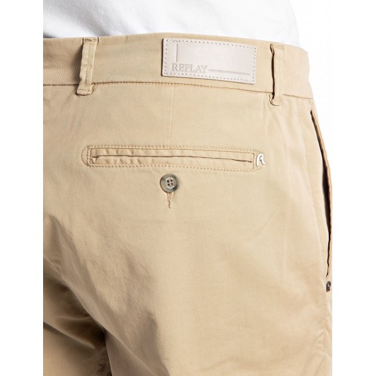 Replay Ανδρική Βερμούδα Chinos M9898.000.8452307