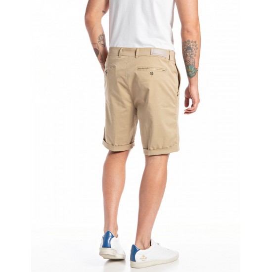 Replay Ανδρική Βερμούδα Chinos M9898.000.8452307