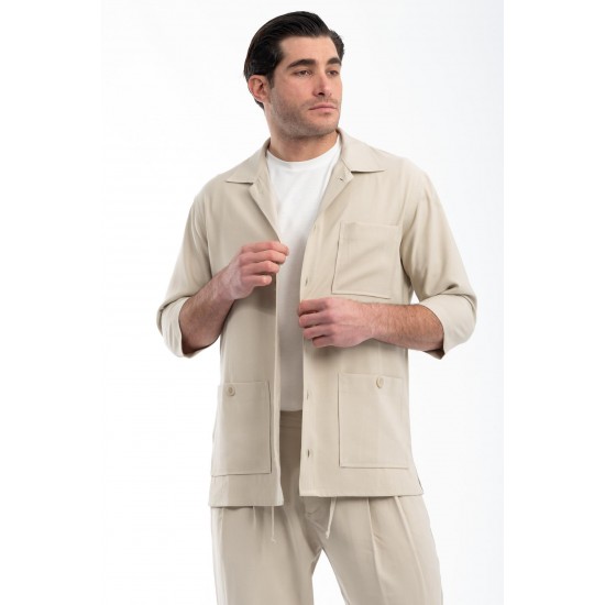 Vittorio Ανδρικό Πουκάμισο Overshirt 300-23-CALDERA