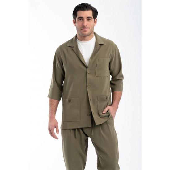 Vittorio Ανδρικό Πουκάμισο Overshirt 300-23-CALDERA