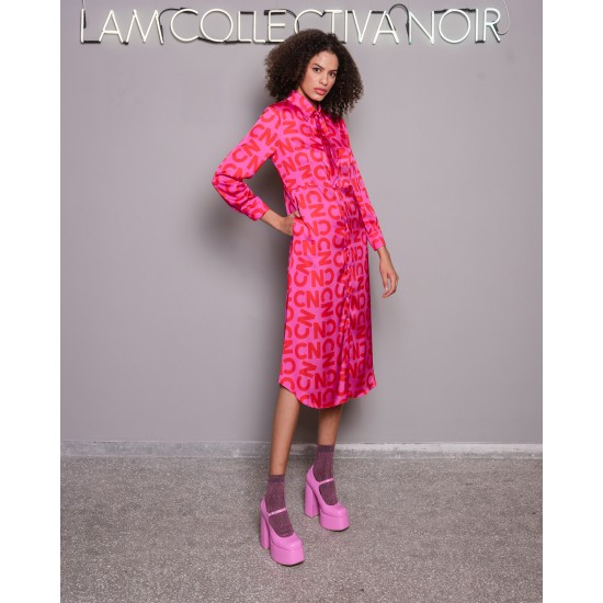 Collectiva Noir Γυναικείο Φόρεμα CNX4WB23SAP