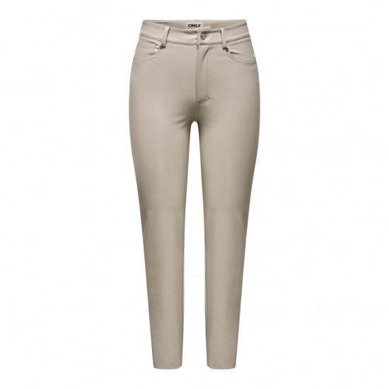 Only Γυναικείο Παντελόνι Δερματίνη 15209293