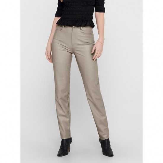 Only Γυναικείο Παντελόνι Δερματίνη 15209293