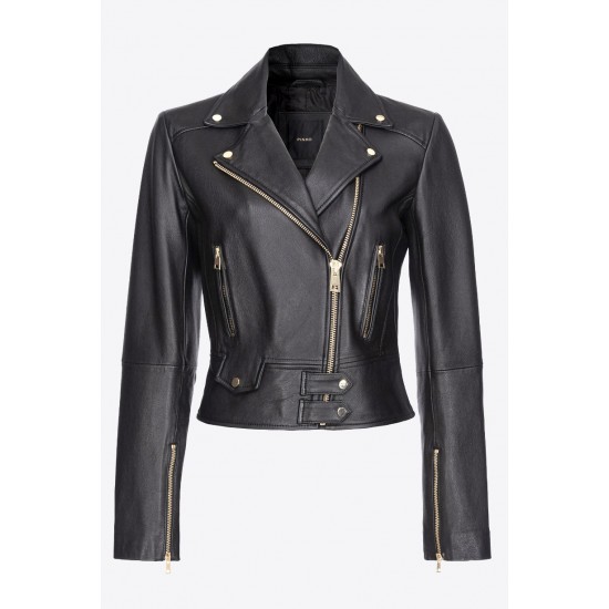 Pinko Γυναικείο Δερμάτινο Jacket 100267Y6WL