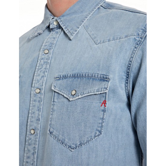 Replay Ανδρικό Πουκάμισο M4981.000.26C64A