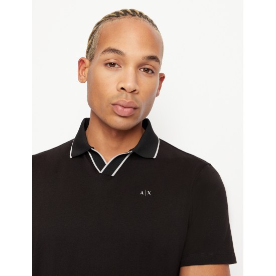 Armani Exchange Ανδρική Μπλούζα Polo 3RZFFCZJDFZ1200