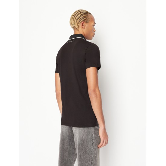 Armani Exchange Ανδρική Μπλούζα Polo 3RZFFCZJDFZ1200