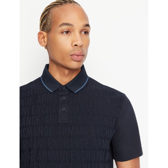 Armani Exchange Ανδρική Μπλούζα Polo 3RZFFEZJ2ZZ1510