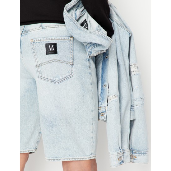 Armani Exchange Ανδρική Jean Βερμούδα 3RZJ65Z1S5Z 1500
