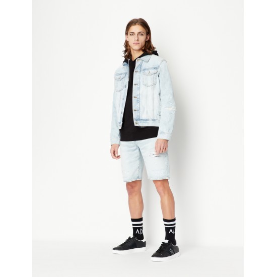 Armani Exchange Ανδρική Jean Βερμούδα 3RZJ65Z1S5Z 1500